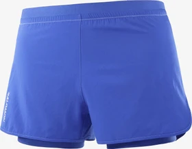Salomon Cross 2in1 Laufhose kurz nautical blue (Damen)