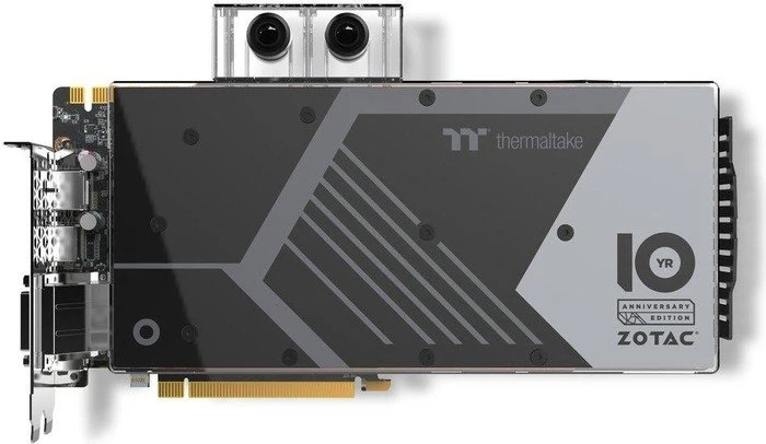 Zotac GeForce GTX 1080 ArcticStorm Thermaltake 10 Year Anniversary Edition, 8GB GDDR5X, DVI, HDMI, 3x DP