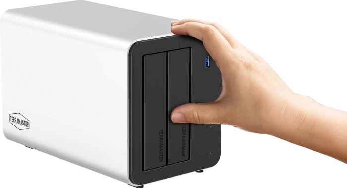 TerraMaster F2-425 Plus, Intel N95, 8GB RAM, 2x RJ-45 5GBase-T, 3x USB-A 3.1