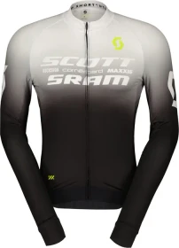 Scott RC Scott-Sram Pro Trikot langarm schwarz/weiß (Herren)