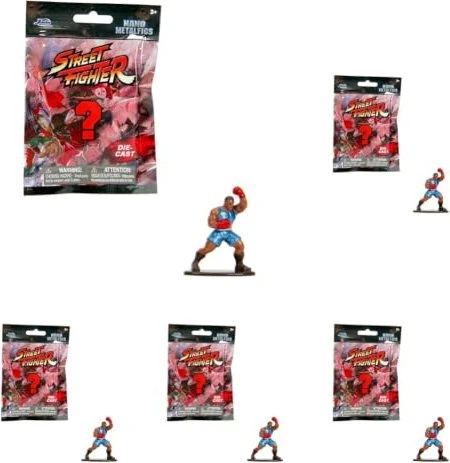 Jada Toys Street Fighter - Blind Pack Nanofigs (verschiedene Ausführungen)