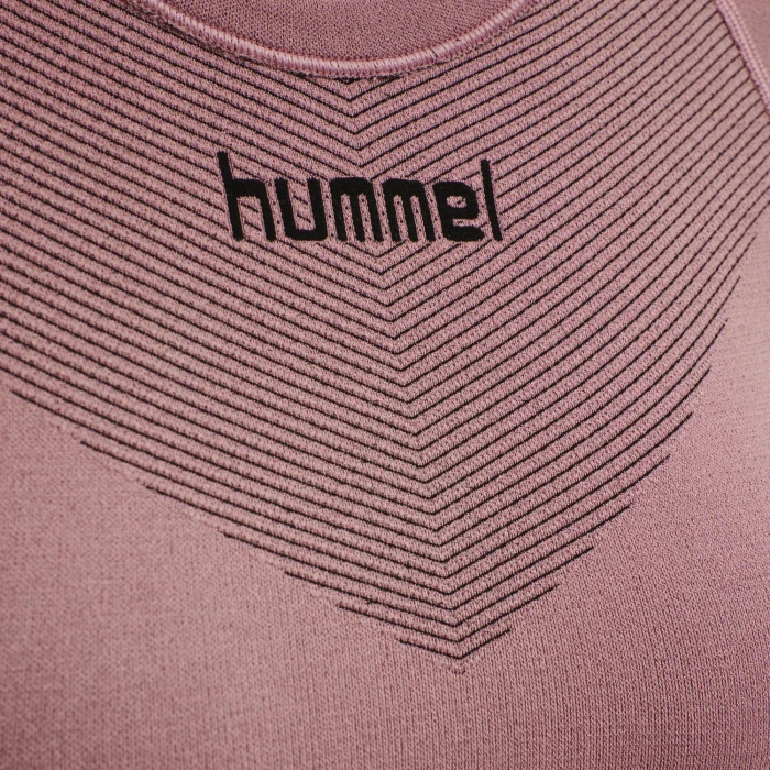 hummel Seamless Jersey Funktionsshirt kurzarm dusty rose (Damen)