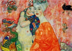 Bluebird Puzzle Gustav Klimt The Women Friends, 1917