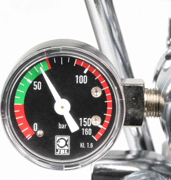 JBL PRO FLORA CO2 Regulator Advanced, Präzisions-Druckminderer für Einweg und Mehrweg CO2 Druckflaschen