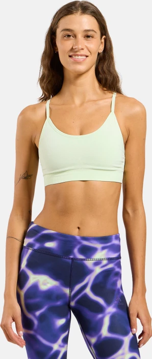 Odlo Seamless Soft Reversible Sport-BH ambrosia/grey melange (Damen)