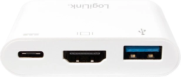 LogiLink USB-C-HDMI-Adapter, weiß