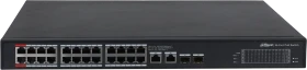 Dahua PFS32 Rackmount Gigabit Switch, 24x RJ-45, 2x RJ-45/SFP, 360W PoE++ (PFS3228-24GT-360)
