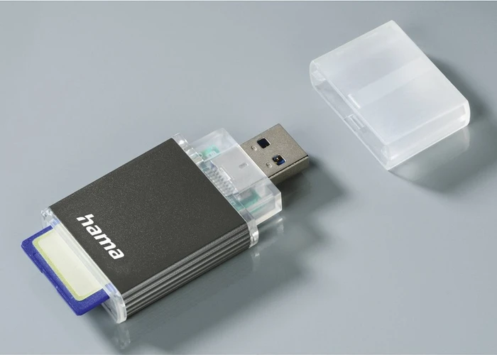 Hama Single-Slot-Cardreader, USB-A 3.0 [Stecker]