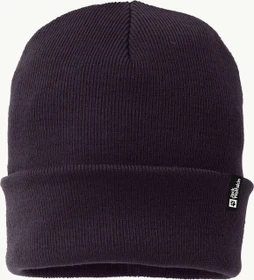 Jack Wolfskin Rib Beanie midnight plum