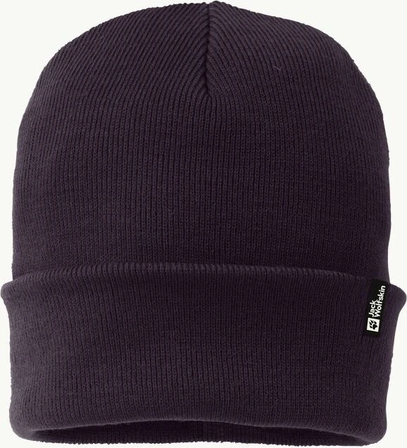 Jack Wolfskin Rib Beanie midnight plum