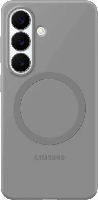 Samsung Silicone Magnet Case für Samsung Galaxy S26 grau