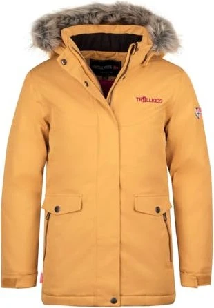 Trollkids Girls Oslo Coat XT Funktionsmantel rust (Junior)