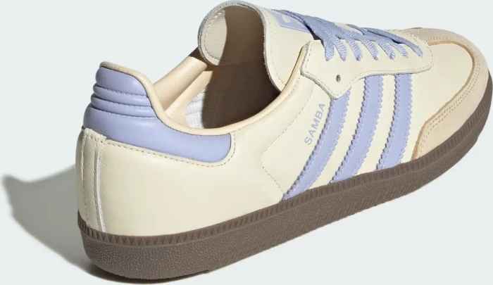 adidas Samba OG cream white/violet tone/sand strata