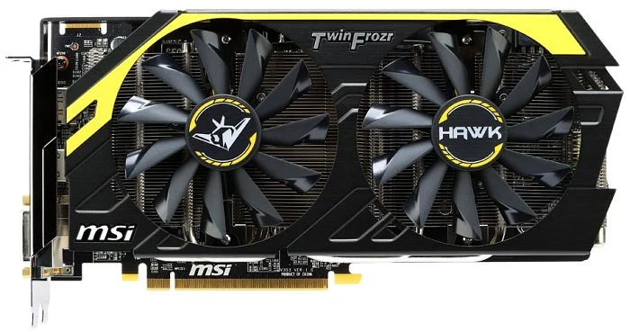 MSI Radeon R9 270X, R9 270X Hawk, 2GB GDDR5, 2x DVI, HDMI, DP