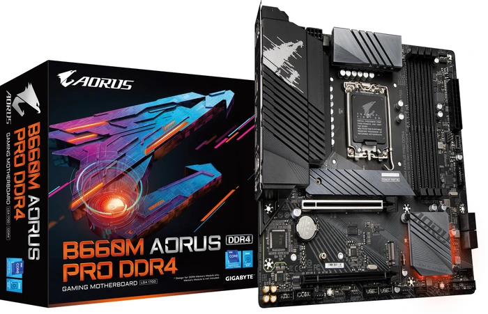 GIGABYTE B660M AORUS Pro DDR4 (Intel 1700)