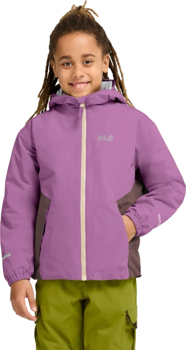 Jack Wolfskin Iceland 3in1 Funktionsjacke vivid orchid (Junior)