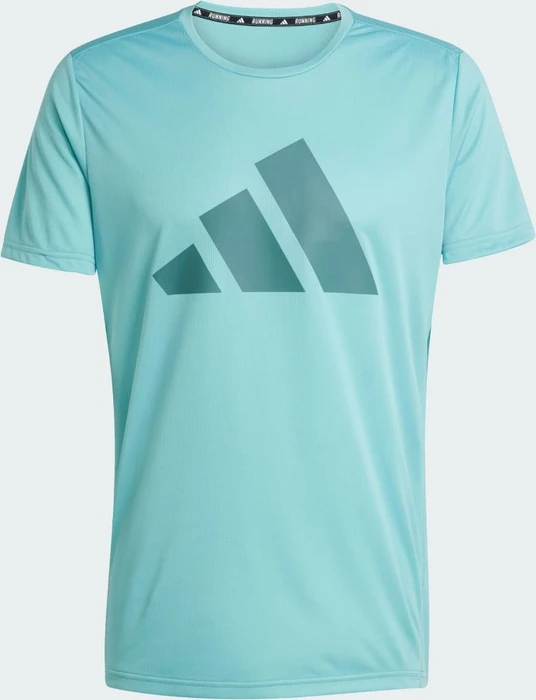 adidas Run It Laufshirt kurzarm mint ton (Herren)