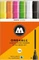 Molotow ONE4ALL 227HS 2mm Acrylmarker Neon-Set sortiert, 6er-Set, Etui Vorschaubild