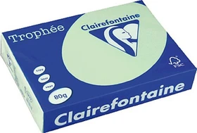 Clairefontaine Trophée Universalpapier matt golfgrün, A4, 80g/m², 500 Blatt