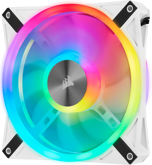 Corsair QL Series iCUE QL140 RGB PWM, weiß, 140mm