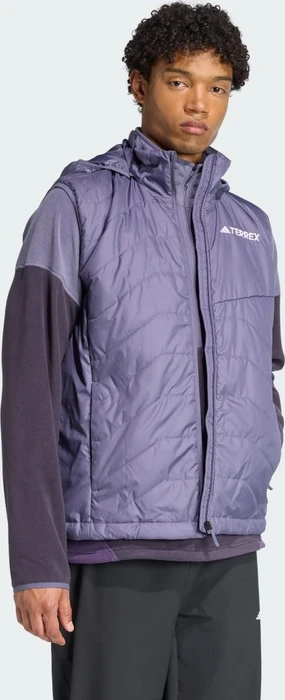 adidas Terrex Multi Climawarm Insulated Hooded Weste preloved violet (Herren)
