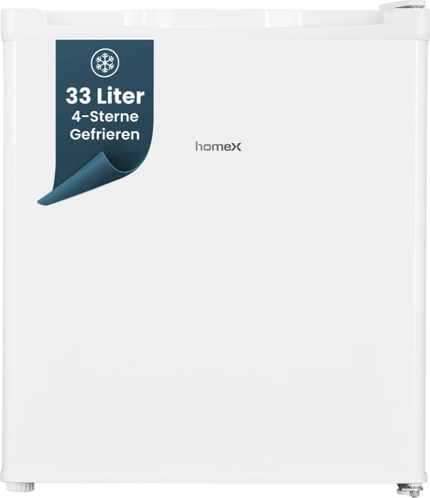 homeX FM1015-W Mini-Gefrierschrank weiß