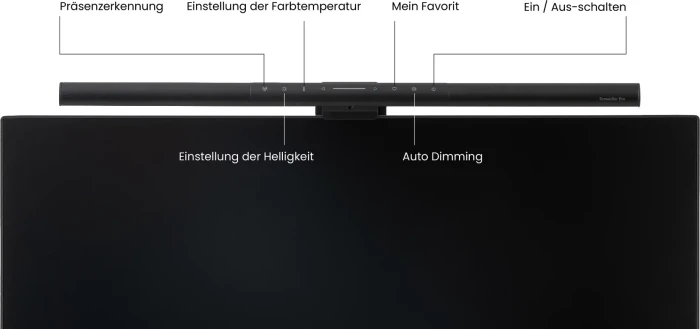 BenQ ScreenBar Pro LED, silber