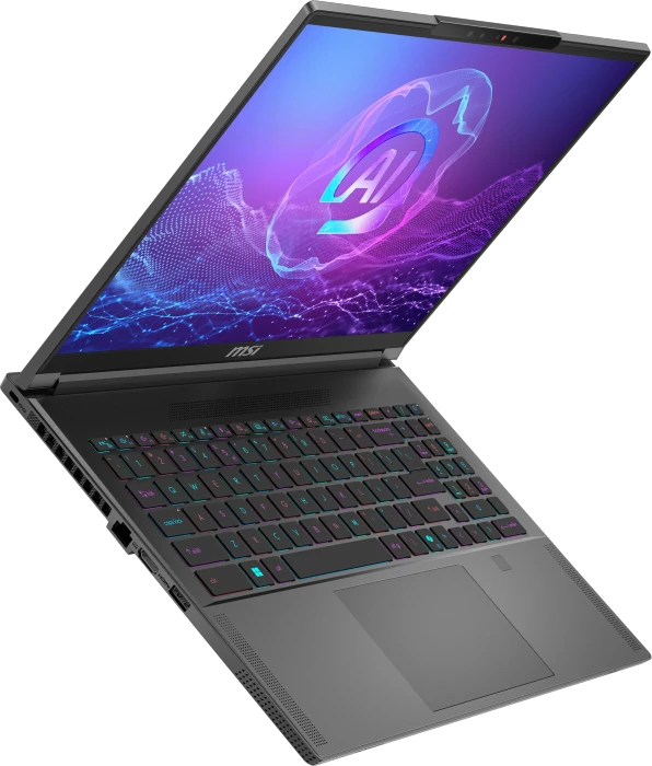 MSI Stealth A16 AI+ A3HVEG-299NN, Luna Grey, Ryzen AI 5 340, 32GB RAM, 512GB SSD, GeForce RTX 4050, DE