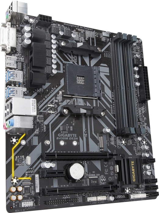 GIGABYTE B450M DS3H (AMD AM4)