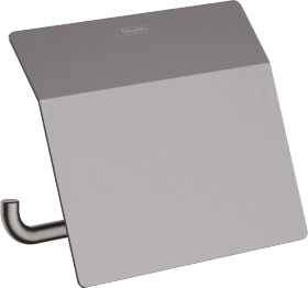 Hansgrohe AddStoris Toilettenpapierhalter mit Deckel brushed black chrome