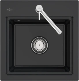 Villeroy & Boch Subway Style 50 S Einbau pure black