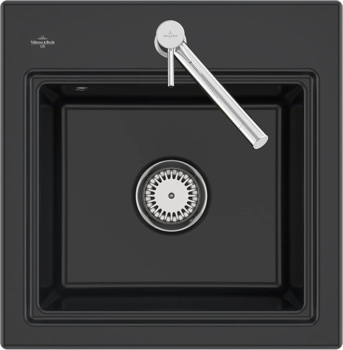 Villeroy & Boch Subway Style 50 S Einbau pure black