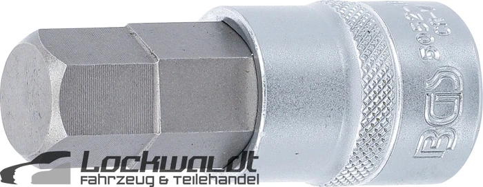 BGS technic Innensechskant Steckschlüssel 1/2", 18x70mm