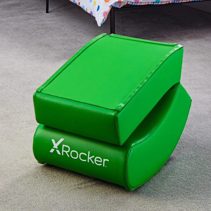 X Rocker Nintendo Super Mario Joy Collection Floor Rocker Gamingstuhl, Luigi grün