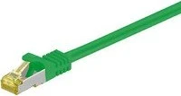 MicroConnect Patchkabel, Cat7/Cat6a, S/FTP, RJ-45/RJ-45, 0.25m, grün