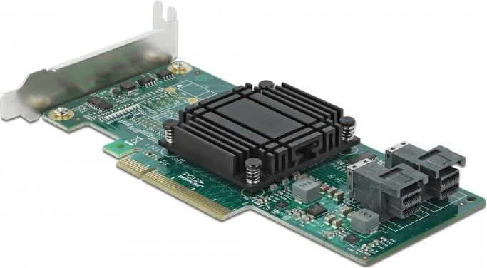 DeLOCK PCIe -> U.2 miniSAS HD
