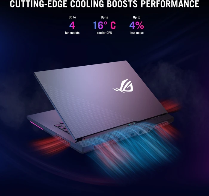 ASUS ROG Strix G15 G513QR-HN879, Eclipse Gray, Ryzen 9 5900HX, 16GB RAM, 1TB SSD, GeForce RTX 3070, DE