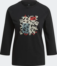 adidas Five Ten Graphic 3/4 Sleeve T-Shirt kurzarm schwarz (Damen)