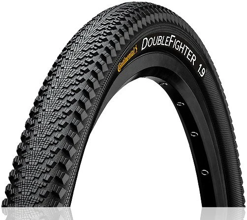 Continental Double Fighter III 26x1.9" Reifen schwarz reflex