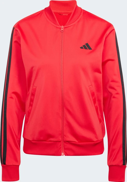adidas Essentials 3-Streifen Trainingsanzug pure ruby (Damen)