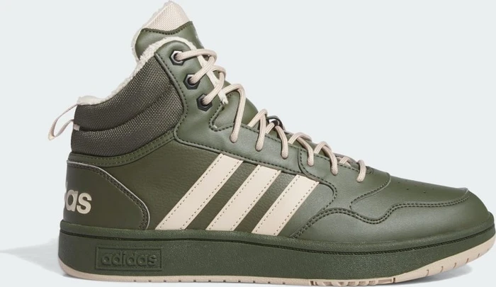 adidas Hoops 3.0 Mid Lifestyle Basketball Classic Fur Lining Winterized