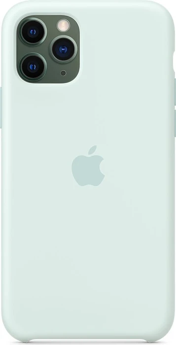 Apple Silikon Case für iPhone 11 Pro Meerschaum