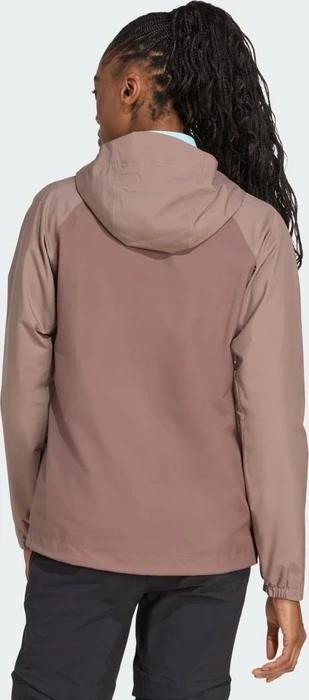 adidas Terrex Multi 2L Rain.RDY Funktionsjacke earth strata/trace brown (Damen)