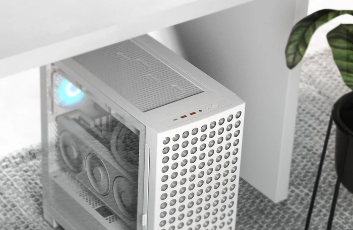 Cougar Airface ECO RGB, schwarz, Glasfenster