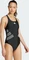 adidas Logo C-Back Badeanzug schwarz/weiß (Damen) Vorschaubild