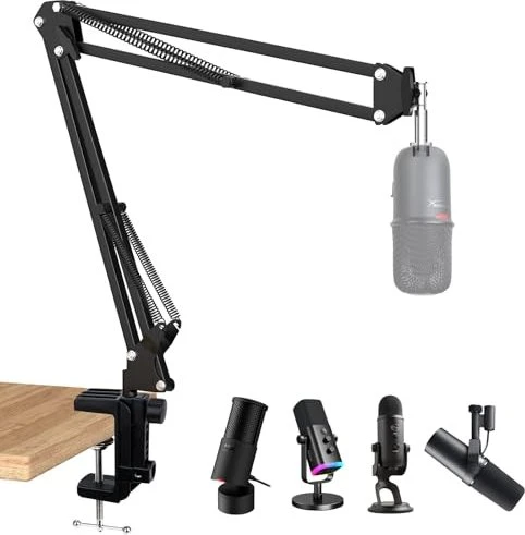 Sunmon Mikrofonarm für HyperX SoloCast/SoloCast 2 schwarz