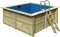 Karibu Rechteck Pool 1 Frame Pool 308x276cm Vorschaubild