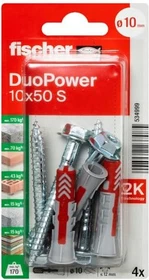 fischer DuoPower 10x50 S K Schrauben/Dübel-Sortiment, 4 Stück