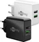 Wentronic Goobay USB-A QC Dual-Schnellladegerät 28W Vorschaubild
