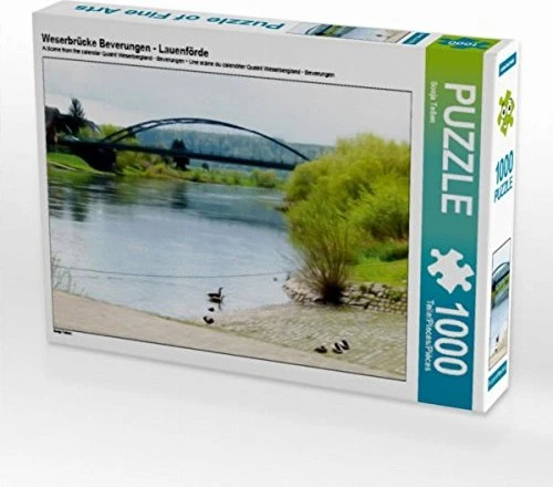Calvendo Weserbrücke Beverungen - Lauenförde